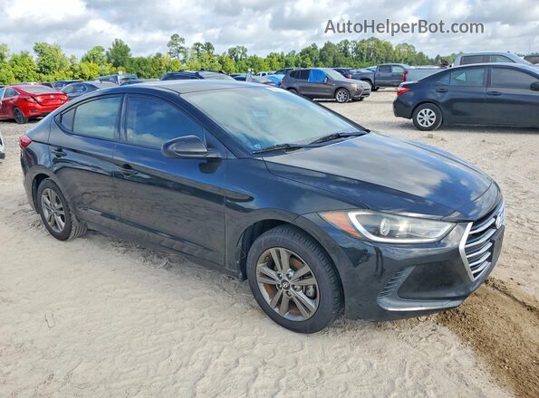 5NPD84LF4HH011759 2017 HYUNDAI ELANTRA Black Delantero derecho