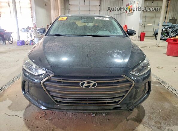 5NPD84LF4HH013205 2017 HYUNDAI ELANTRA Черный Вид спереди