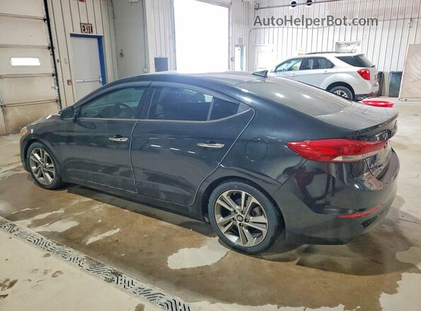 5NPD84LF4HH013205 2017 HYUNDAI ELANTRA Черный Задняя левая четверть