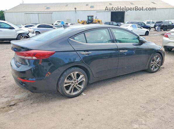 5NPD84LF4HH029467 2017 HYUNDAI ELANTRA Black Rear right