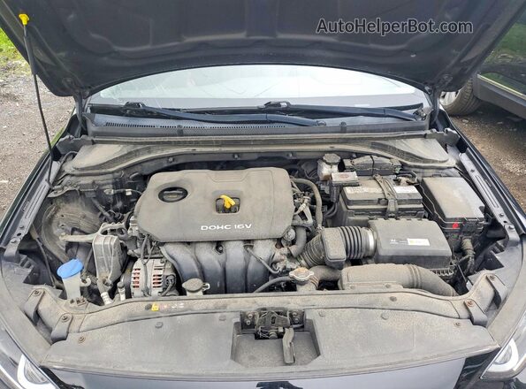 5NPD84LF4HH030828 2017 HYUNDAI ELANTRA Black უკანა სალონის ხედი