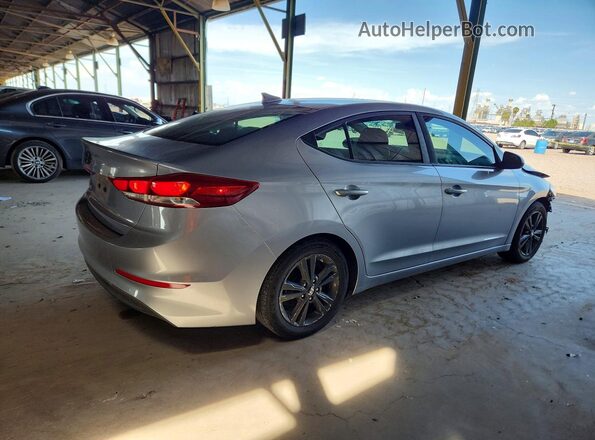 5NPD84LF4HH033289 2017 HYUNDAI ELANTRA Серебряный Задняя правая четверть
