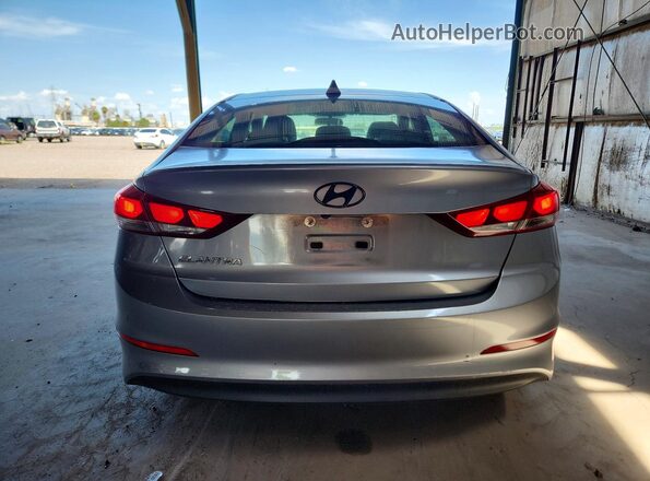 5NPD84LF4HH033289 2017 HYUNDAI ELANTRA Серебряный Вид сзади