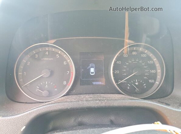 5NPD84LF4HH042624 2017 HYUNDAI ELANTRA Silver ხელსაწყოთა პანელის ხედი