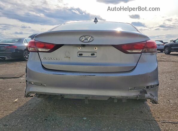 5NPD84LF4HH042624 2017 HYUNDAI ELANTRA Silver უკანა ხედი