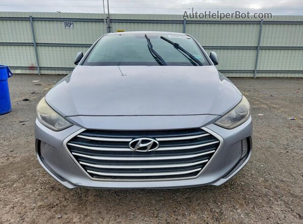5NPD84LF4HH042624 2017 HYUNDAI ELANTRA Silver წინა ხედი