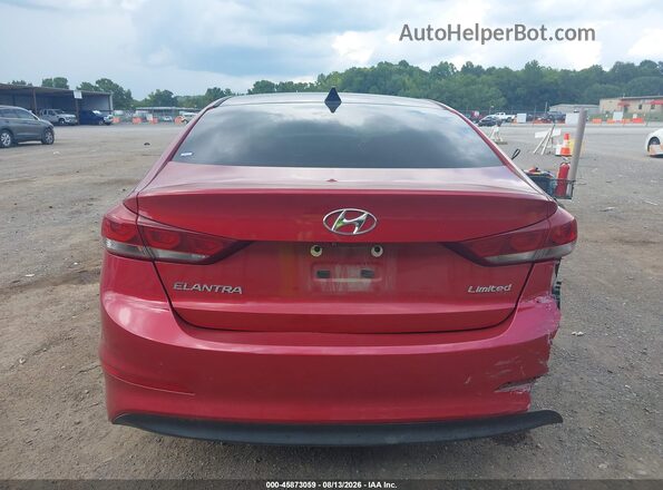 5NPD84LF4HH042736 2017 HYUNDAI ELANTRA Red 