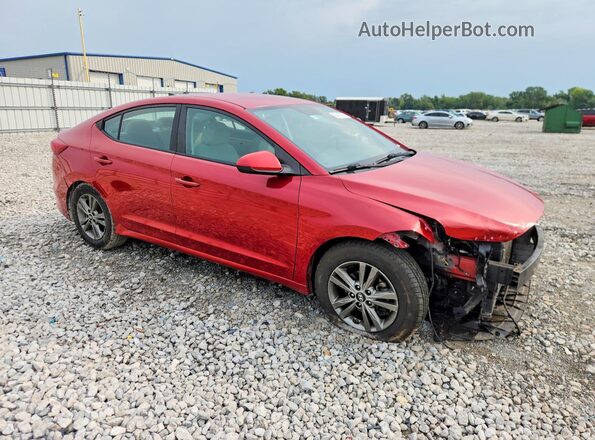 5NPD84LF4HH052814 2017 HYUNDAI ELANTRA Red Առջևի աջ
