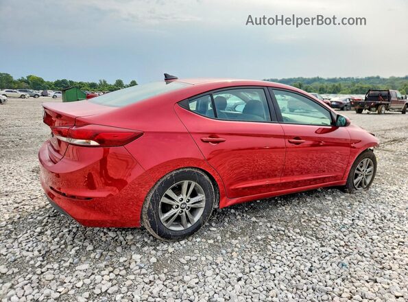 5NPD84LF4HH052814 2017 HYUNDAI ELANTRA Red Հետևի աջ