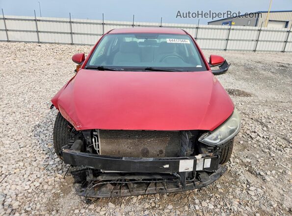 5NPD84LF4HH052814 2017 HYUNDAI ELANTRA Red Դիմացի տեսք
