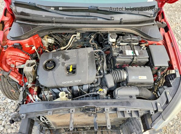 5NPD84LF4HH052814 2017 HYUNDAI ELANTRA Red Սալոնի հետևի տեսք