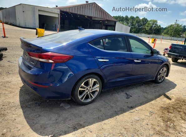 5NPD84LF4HH060623 2017 HYUNDAI ELANTRA Blue უკანა მარჯვენა