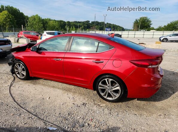 5NPD84LF4HH063098 2017 HYUNDAI ELANTRA Brown Հետևի ձախ