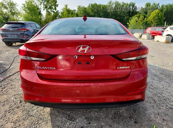 5NPD84LF4HH063098 2017 HYUNDAI ELANTRA Brown Հետևի տեսք