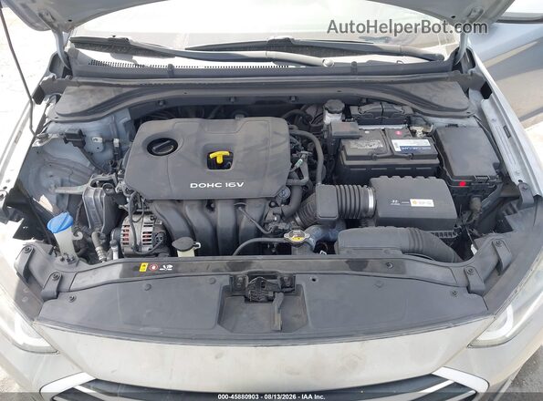 5NPD84LF4HH080516 2017 HYUNDAI ELANTRA Silver Հետևի տեսք