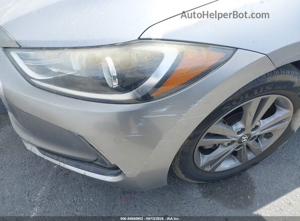 5NPD84LF4HH080516 2017 HYUNDAI ELANTRA Silver Սալոնի հետևի տեսք