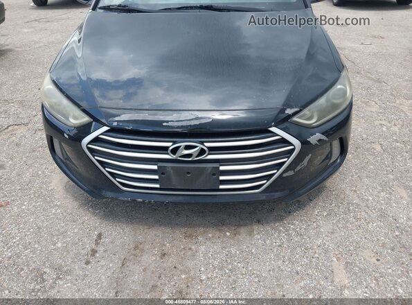 5NPD84LF4HH085683 2017 HYUNDAI ELANTRA Black Front view