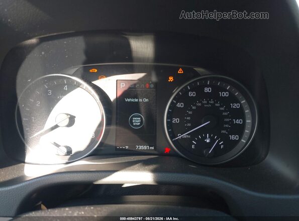 5NPD84LF4HH107536 2017 HYUNDAI ELANTRA Red უკანა სავარძლების ხედი