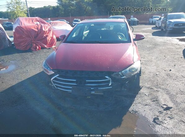5NPD84LF4HH107536 2017 HYUNDAI ELANTRA Red წინა ხედი