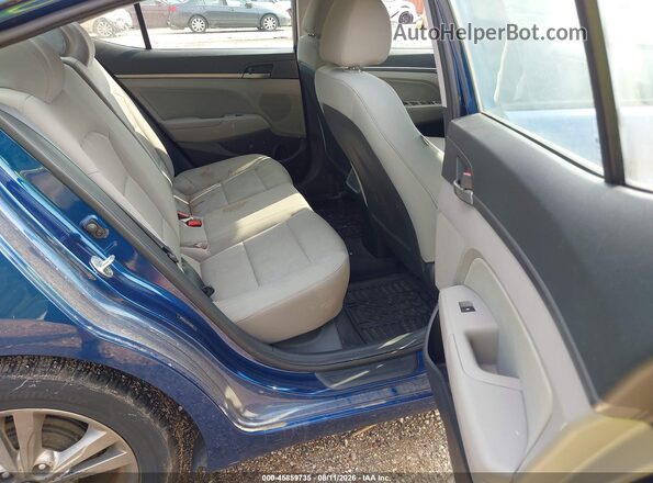 5NPD84LF4HH110095 2017 HYUNDAI ELANTRA Blue Вид наклейки з VIN-кодом