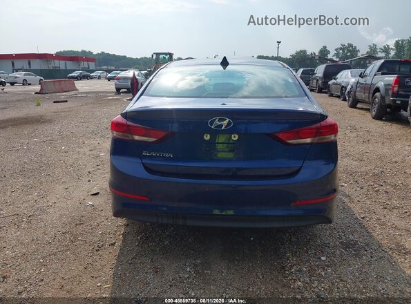 5NPD84LF4HH110095 2017 HYUNDAI ELANTRA Blue 