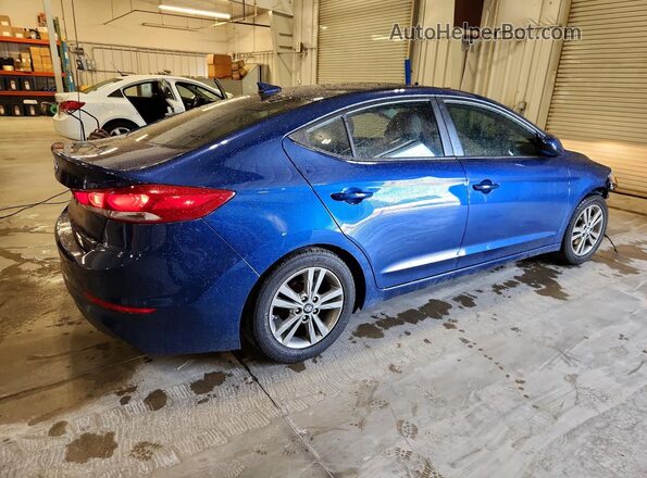 5NPD84LF4HH113580 2017 HYUNDAI ELANTRA Blue უკანა მარჯვენა