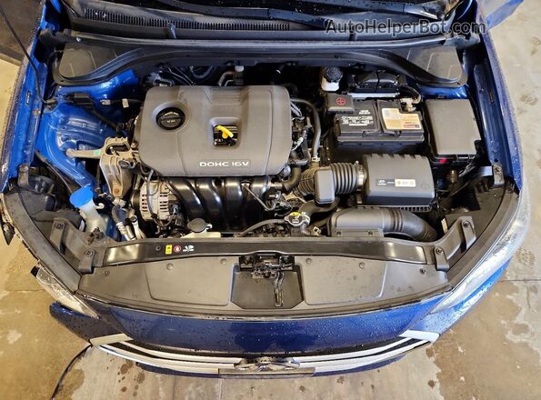 5NPD84LF4HH113580 2017 HYUNDAI ELANTRA Blue უკანა სალონის ხედი