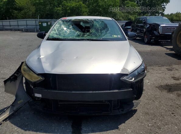5NPD84LF4HH117676 2017 HYUNDAI ELANTRA Серебряный Вид спереди
