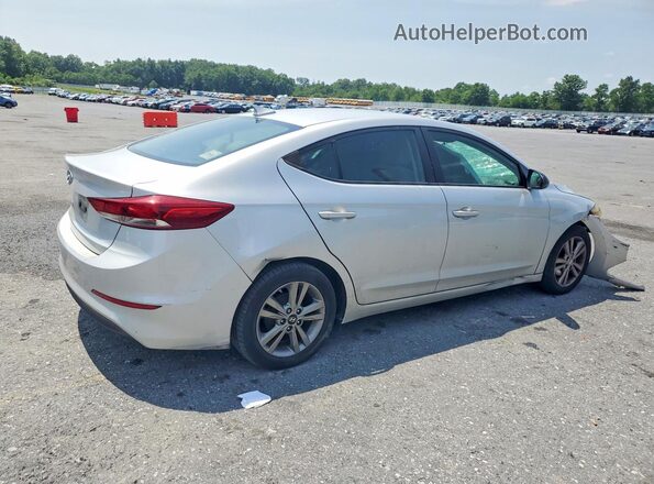 5NPD84LF4HH117676 2017 HYUNDAI ELANTRA Серебряный Задняя правая четверть