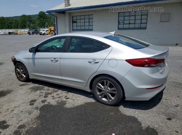 5NPD84LF4HH117676 2017 HYUNDAI ELANTRA Серебряный Задняя левая четверть