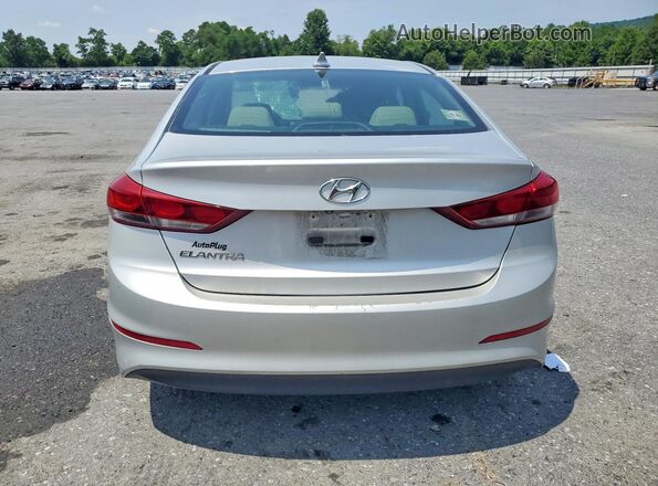 5NPD84LF4HH117676 2017 HYUNDAI ELANTRA Серебряный Вид сзади