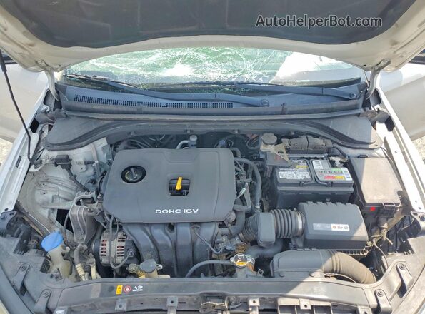 5NPD84LF4HH117676 2017 HYUNDAI ELANTRA Серебряный Вид задней части салона