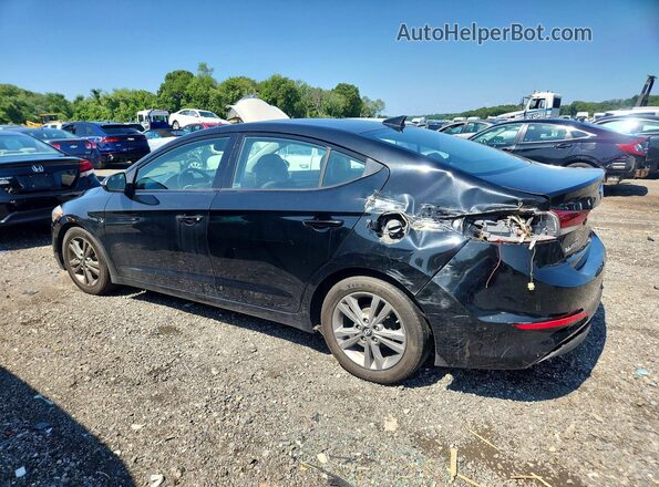 5NPD84LF4HH144828 2017 HYUNDAI ELANTRA Black Հետևի ձախ