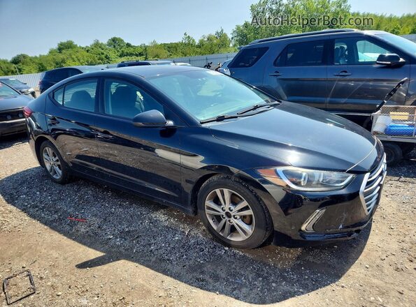 5NPD84LF4HH144828 2017 HYUNDAI ELANTRA Black Առջևի աջ