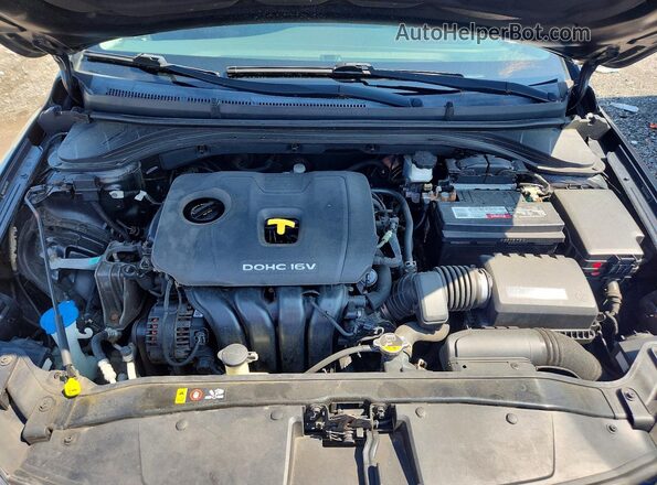 5NPD84LF4HH144828 2017 HYUNDAI ELANTRA Black Սալոնի հետևի տեսք