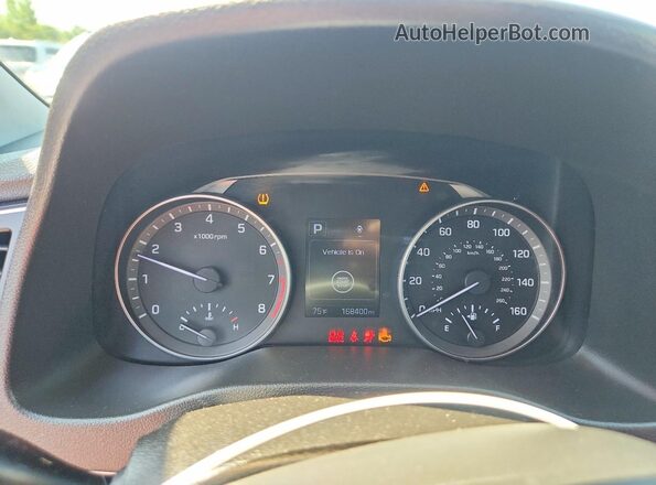 5NPD84LF4HH144828 2017 HYUNDAI ELANTRA Black Սարքավորումների վահանակի տեսք