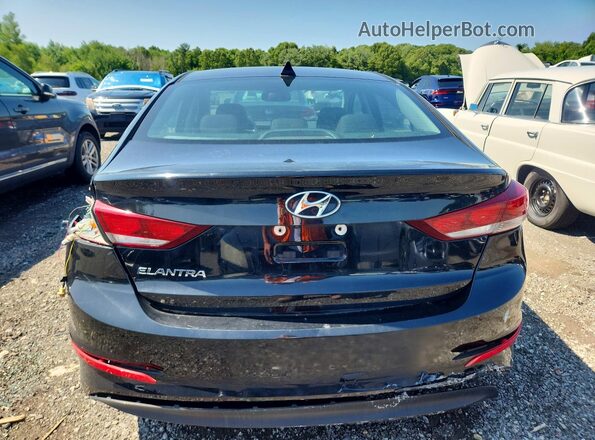 5NPD84LF4HH144828 2017 HYUNDAI ELANTRA Black Հետևի տեսք