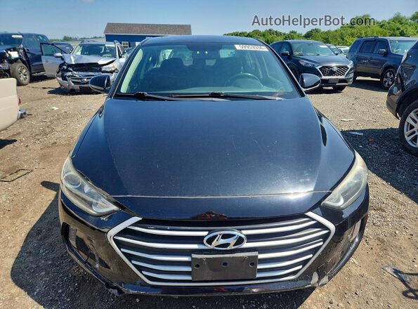 5NPD84LF4HH144828 2017 HYUNDAI ELANTRA Black Դիմացի տեսք