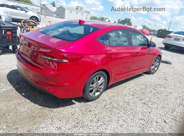 5NPD84LF4HH169664 2017 HYUNDAI ELANTRA Red Tył prawy