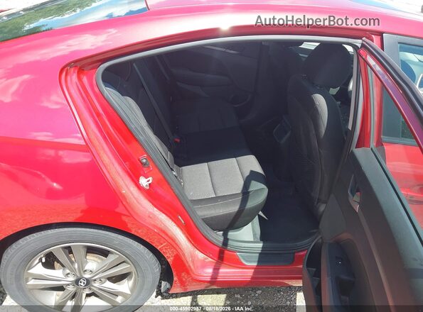 5NPD84LF4HH169664 2017 HYUNDAI ELANTRA Red Widok naklejki z numerem VIN