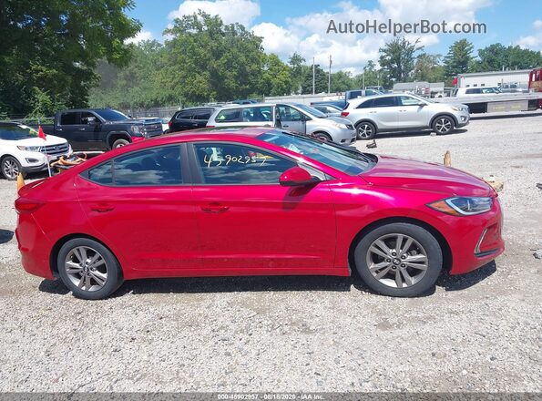 5NPD84LF4HH169664 2017 HYUNDAI ELANTRA Red Widok wnętrza 360 stopni
