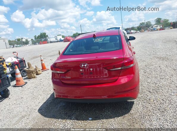 5NPD84LF4HH169664 2017 HYUNDAI ELANTRA Red 