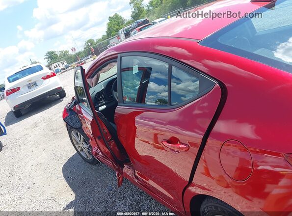 5NPD84LF4HH169664 2017 HYUNDAI ELANTRA Red 