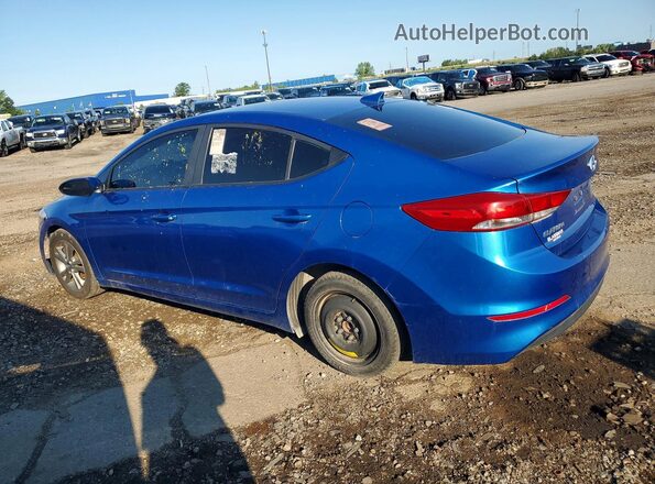 5NPD84LF4HH185590 2017 HYUNDAI ELANTRA Blue უკანა მარცხენა