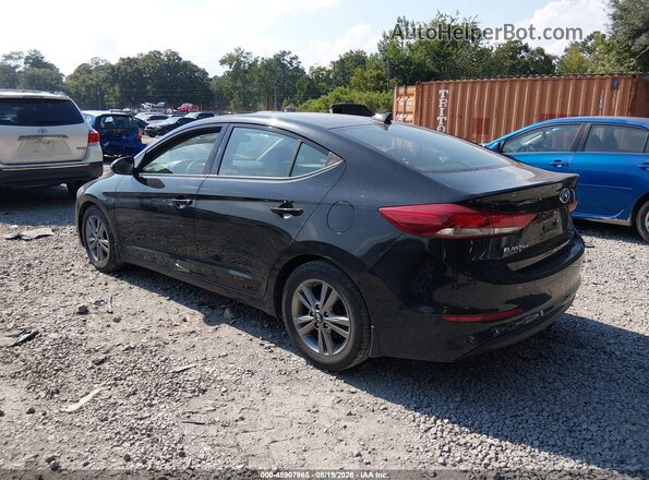 5NPD84LF4HH199389 2017 HYUNDAI ELANTRA Черный Задняя левая четверть