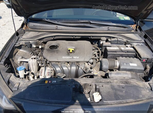 5NPD84LF4HH199389 2017 HYUNDAI ELANTRA Черный Вид сзади