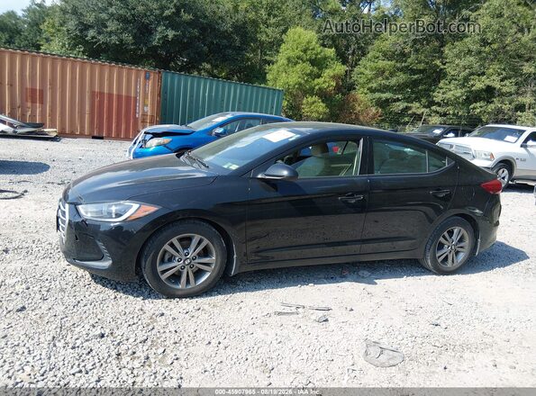 5NPD84LF4HH199389 2017 HYUNDAI ELANTRA Черный Панорамный вид салона 360°