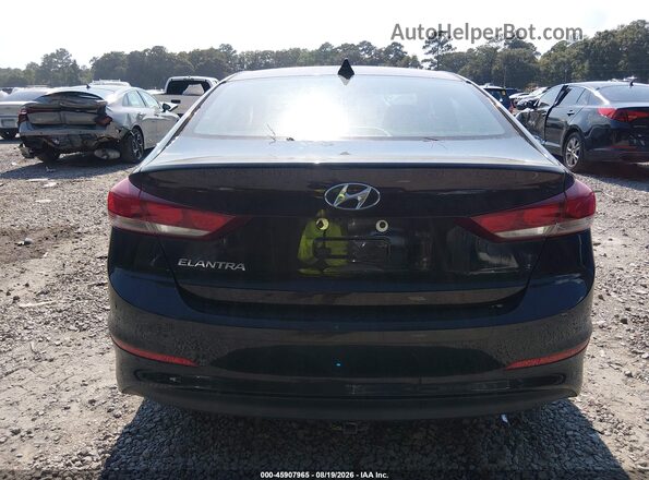 5NPD84LF4HH199389 2017 HYUNDAI ELANTRA Черный 