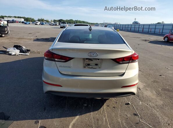 5NPD84LF4HH200010 2017 HYUNDAI ELANTRA Серебряный Вид салона спереди