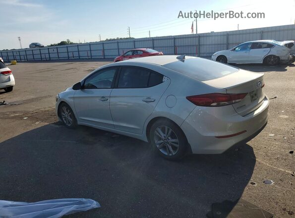 5NPD84LF4HH200010 2017 HYUNDAI ELANTRA Серебряный Задняя правая четверть